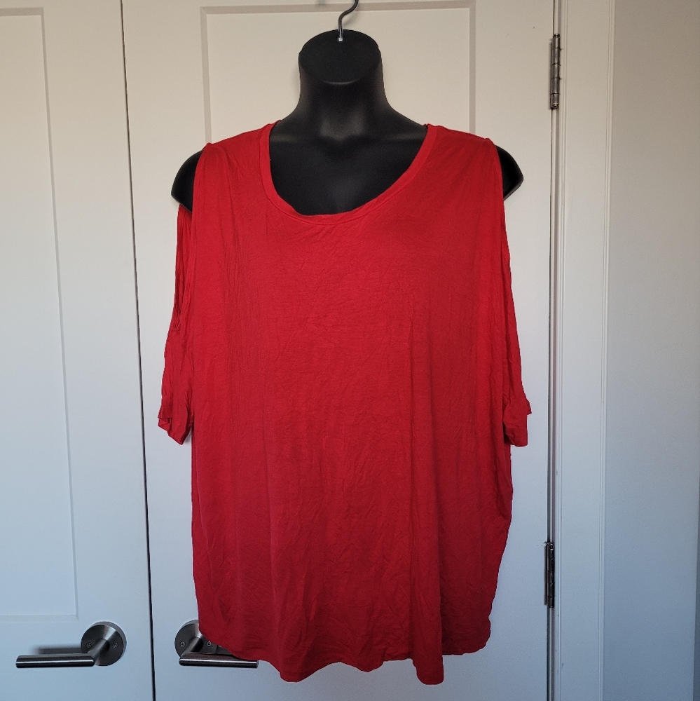 Michel studio cold shoulder top